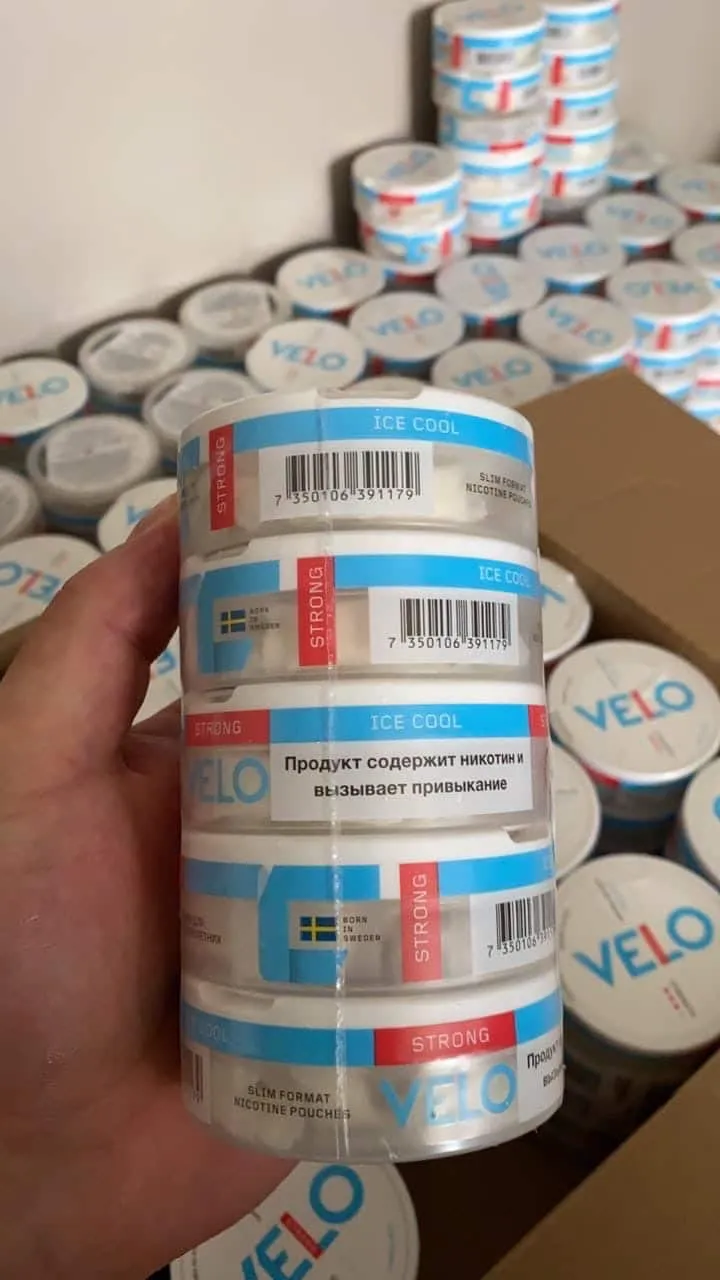 Жевательная смесь (снюс) VELO Ice Cool снюс вело