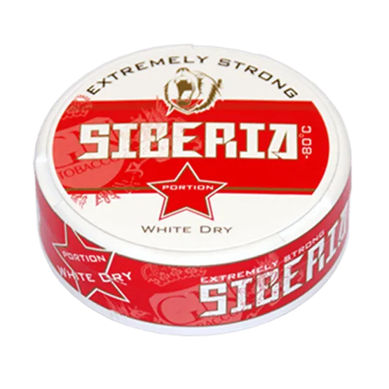 Снюс SIBERIA White dry (16г) (немецкий) снюс сибирь