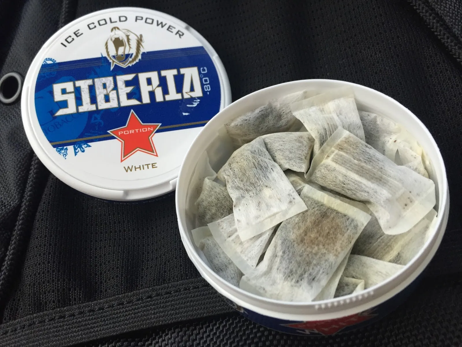 Снюс SIBERIA Blue White Portion (немецкий) снюс сибирь